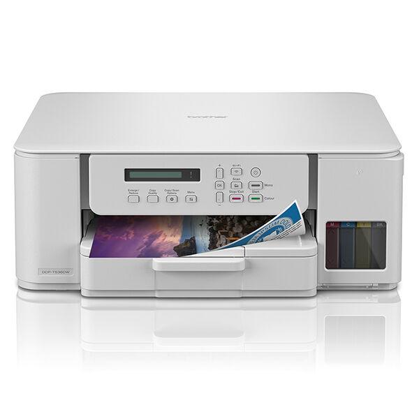 Brother štampač, skener i kopir MFP DCP-T536DW inkdžet, beli