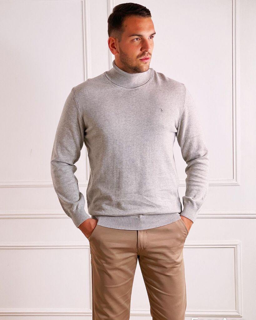 Squareonline Muška rolka, Svetlosiva