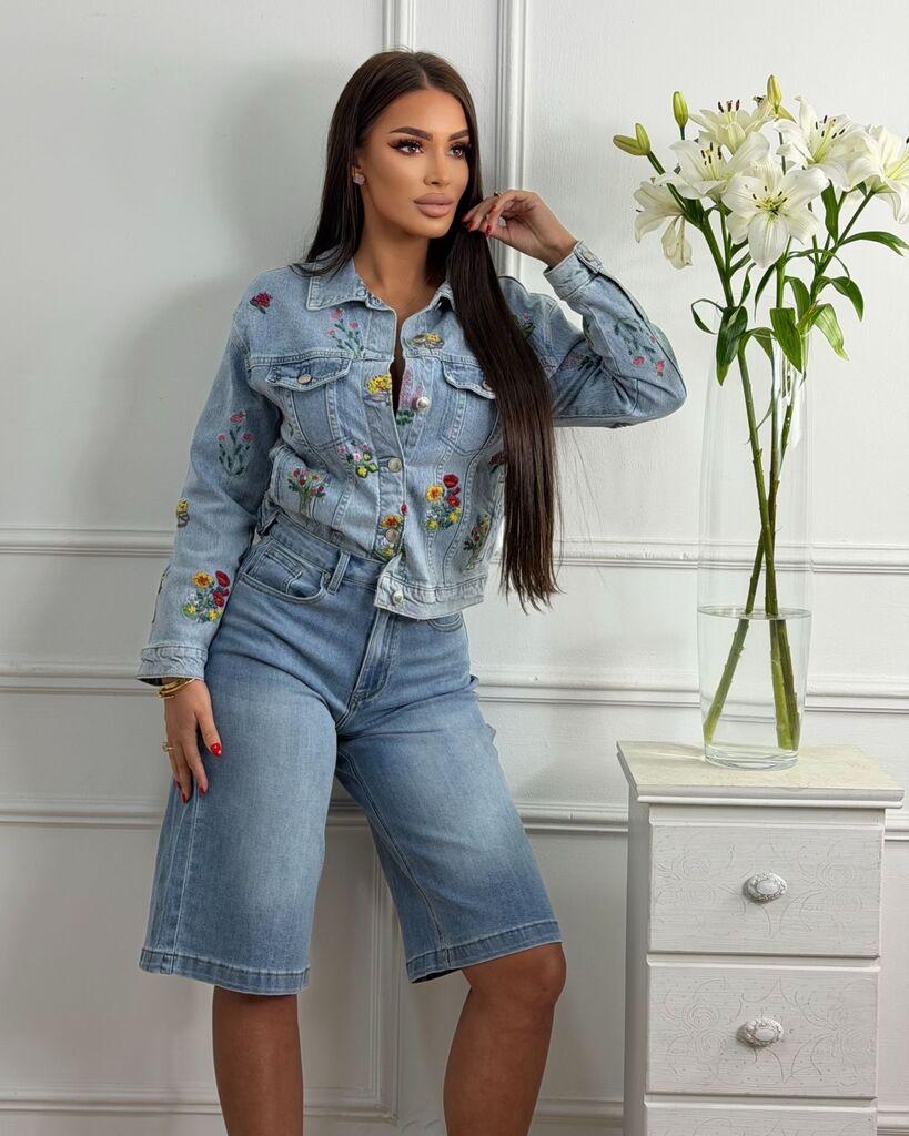 Squareonline Ženske bermude Denim Summer