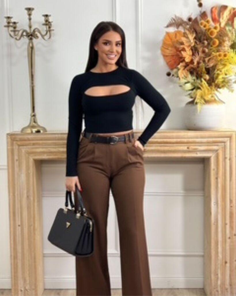 Squareonline Ženska bluza, Crna