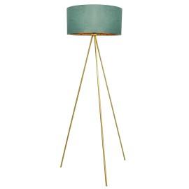 Mitea Lighting Podna lampa M54, E27, 240V, 60W, Zlatno-zelena