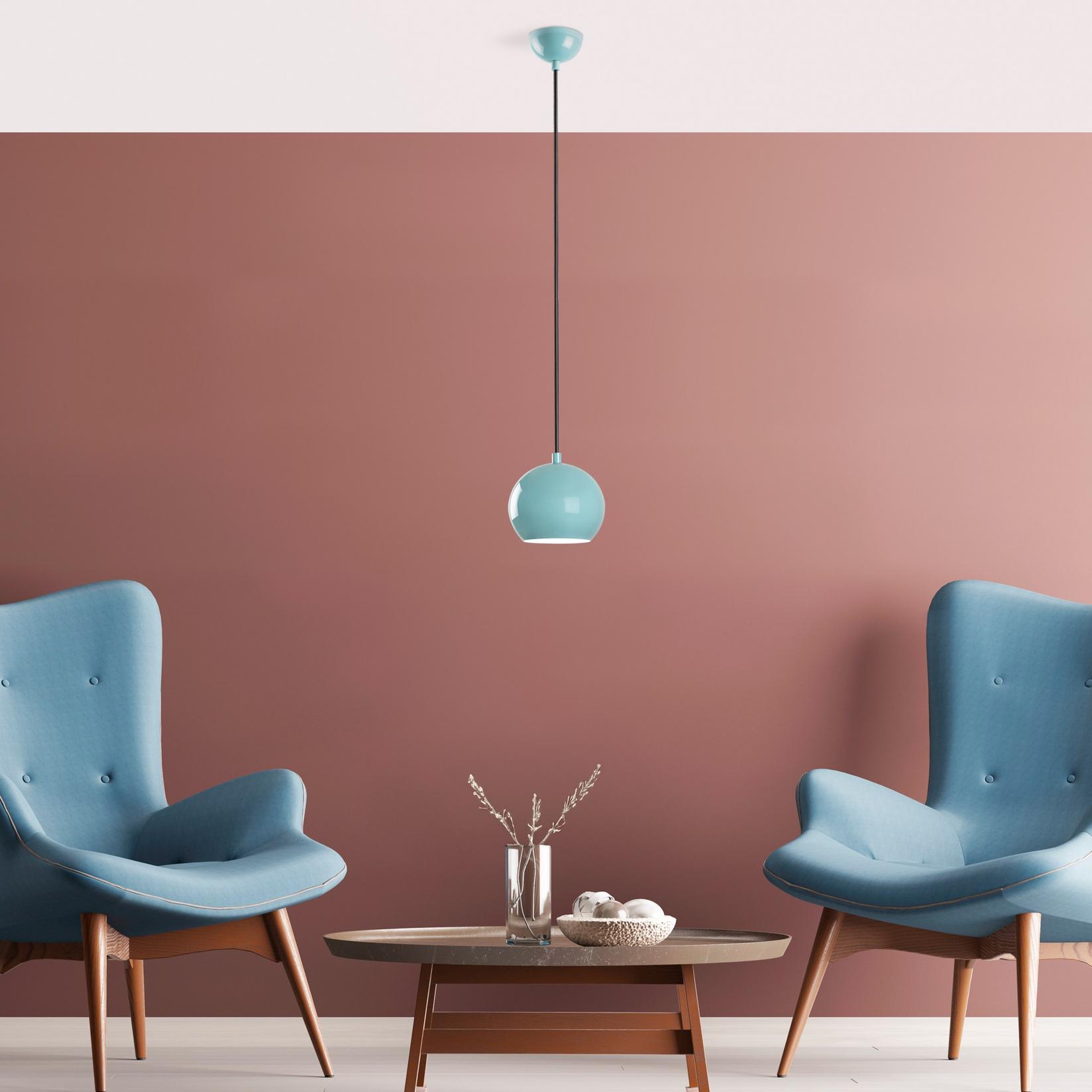 Opviq Luster Top, 20-111cm, O15 cm, Tirkizni