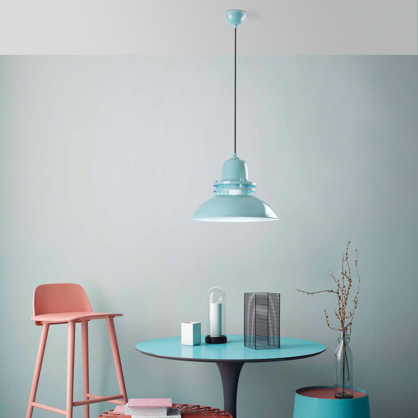 Opviq Luster Tibet, 34-123cm, O34 cm, E27, Tirkizni