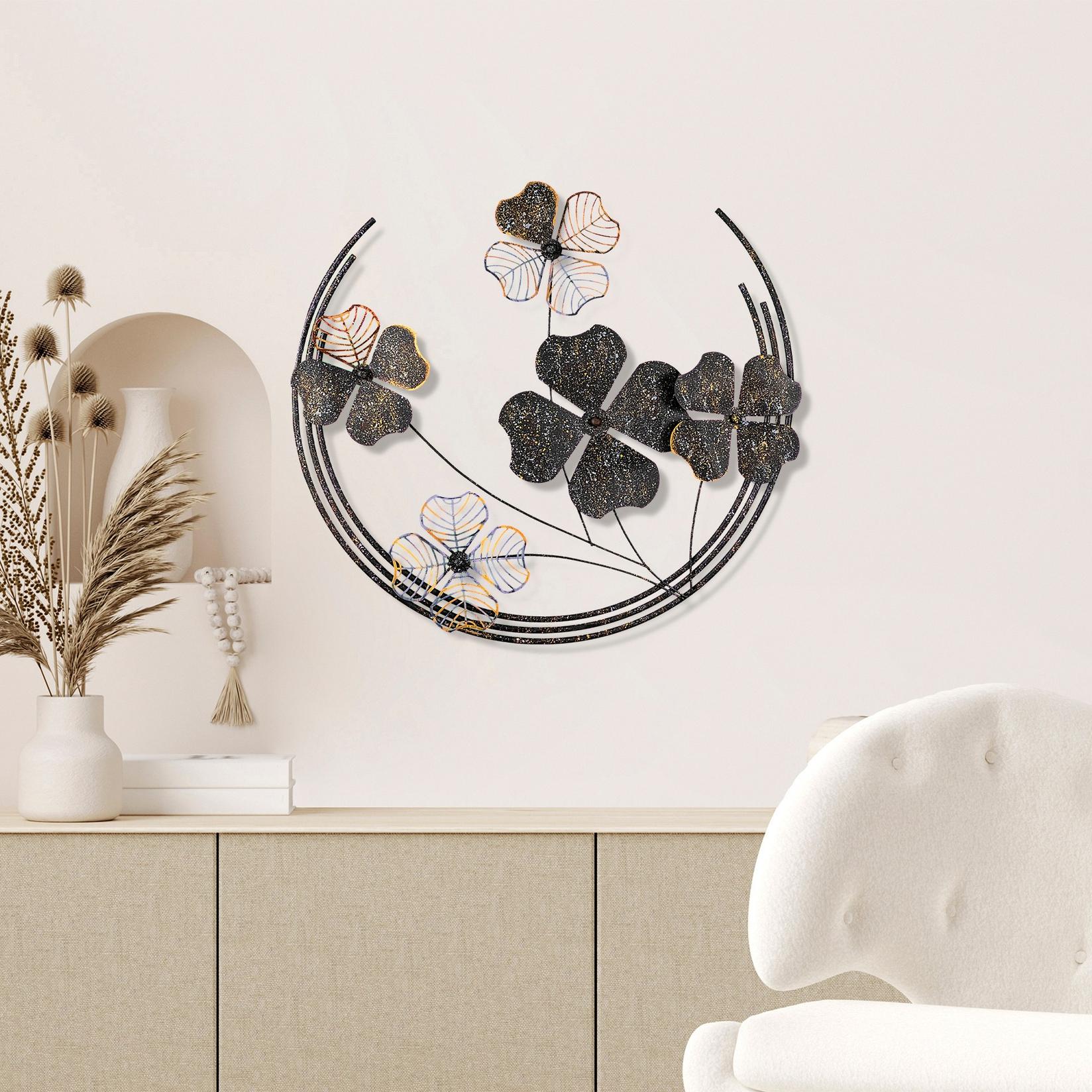 Wallity Zidna dekoracija Haiyang 3, 70x62x4 cm, Šarena