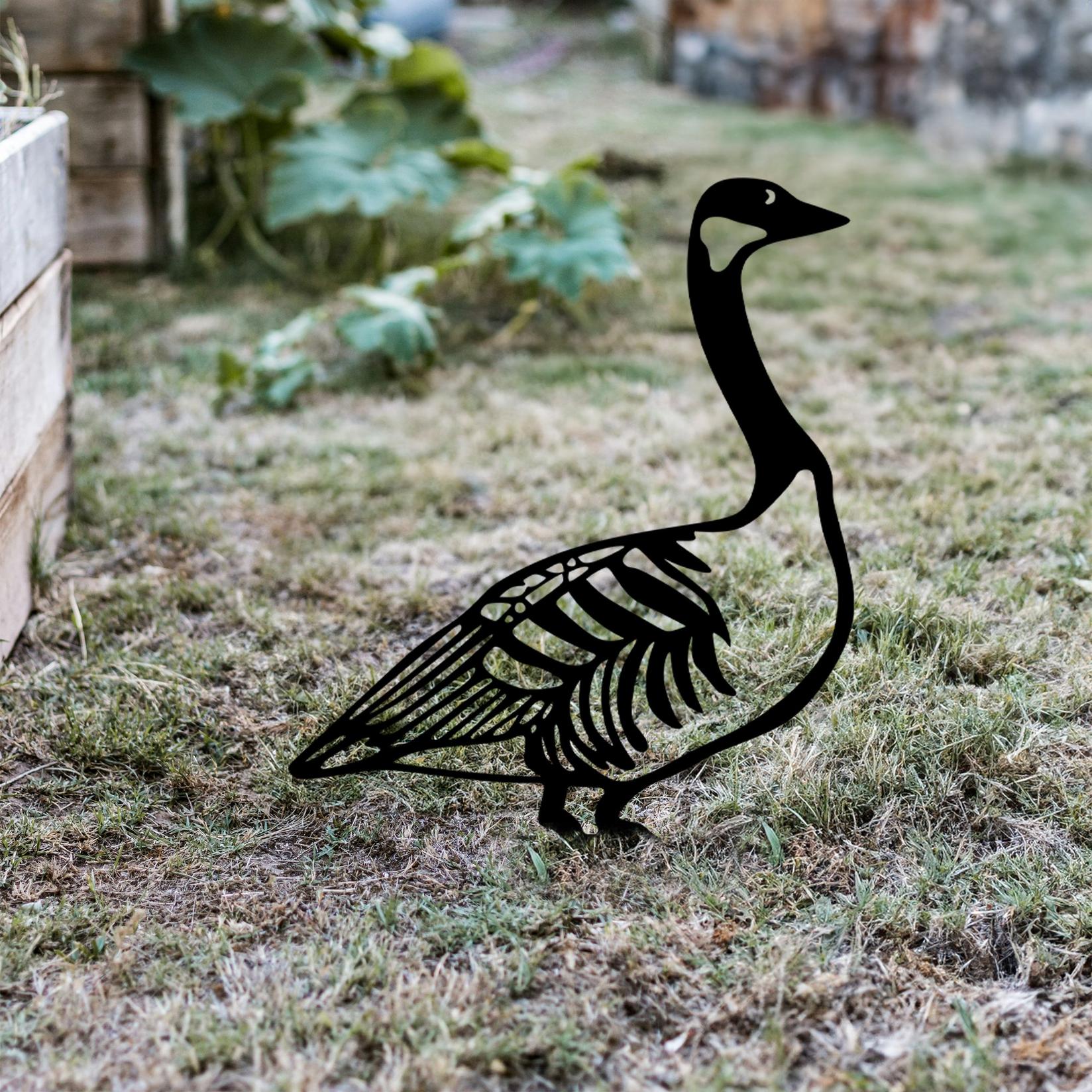 Aberto Design Dekorativna figura Goose 03, 60x37 cm, 1.5 mm