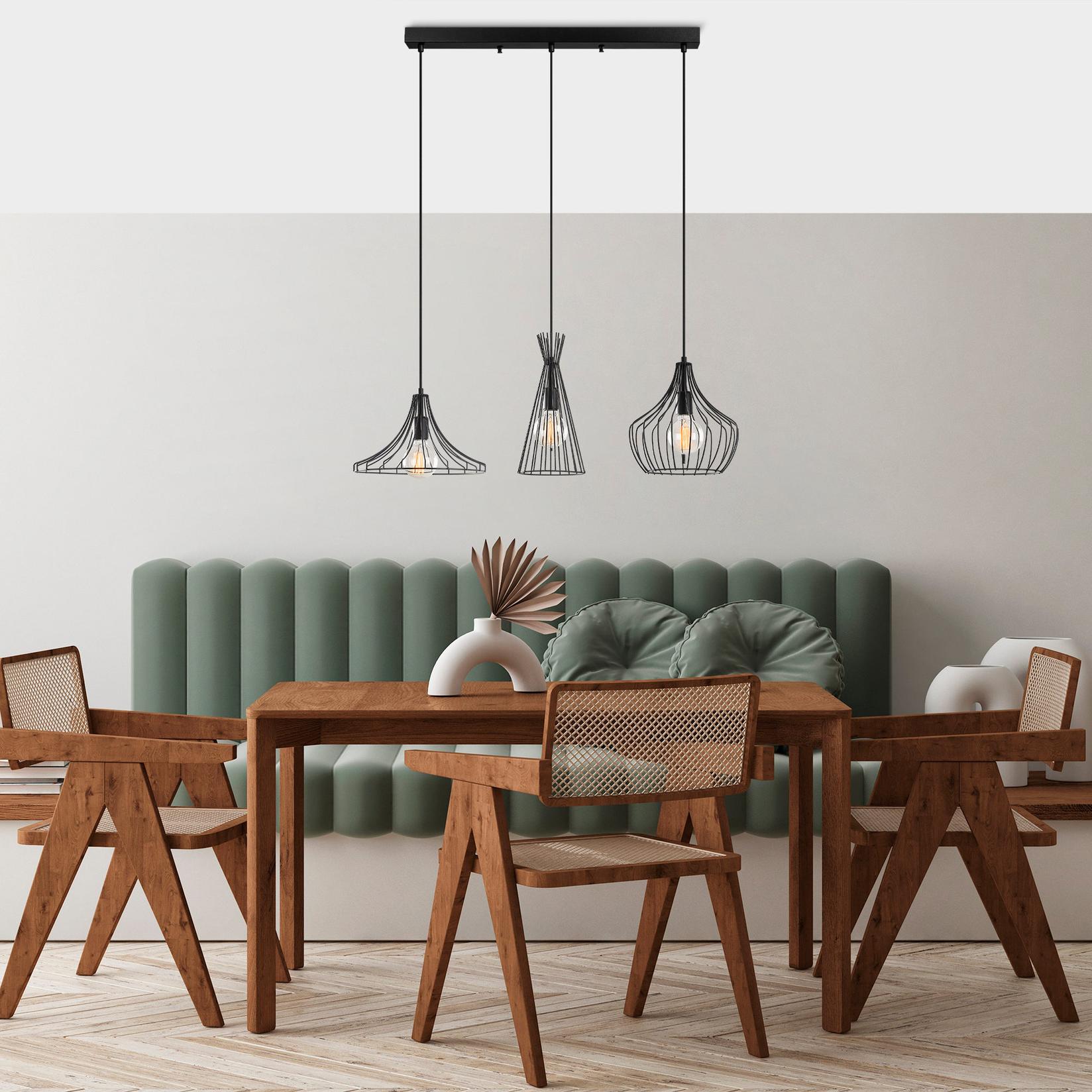 Opviq Luster Mezopotamya-N-1287, 55 cm, 3xE27