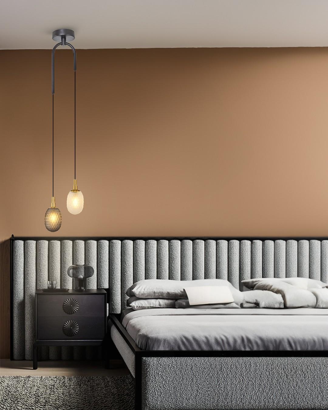 Opviq Luster 2834-2A-28, 150cm18 cm Glass 2x5W G9