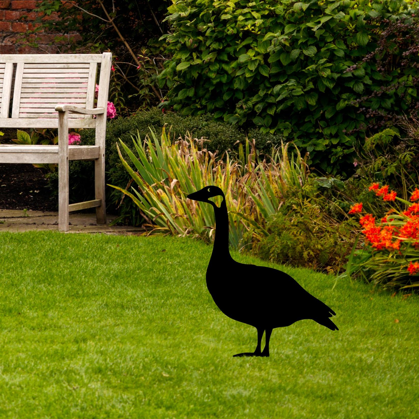 Aberto Design Dekorativna figura Goose 01, 64x44 cm, 1.5 mm