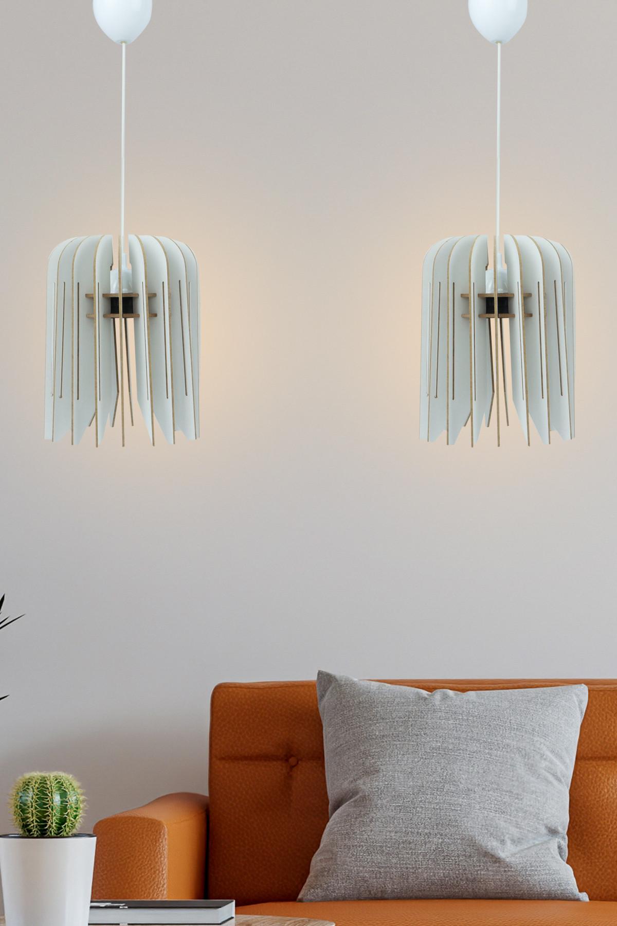 Opviq Luster 211-LB2, 65cm 25 cm, Beli