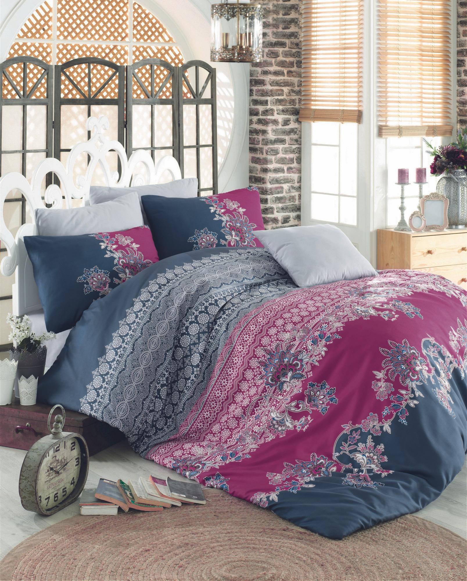 L'essentiel Maison Komplet posteljina Azra, 200x220 cm, Šarena