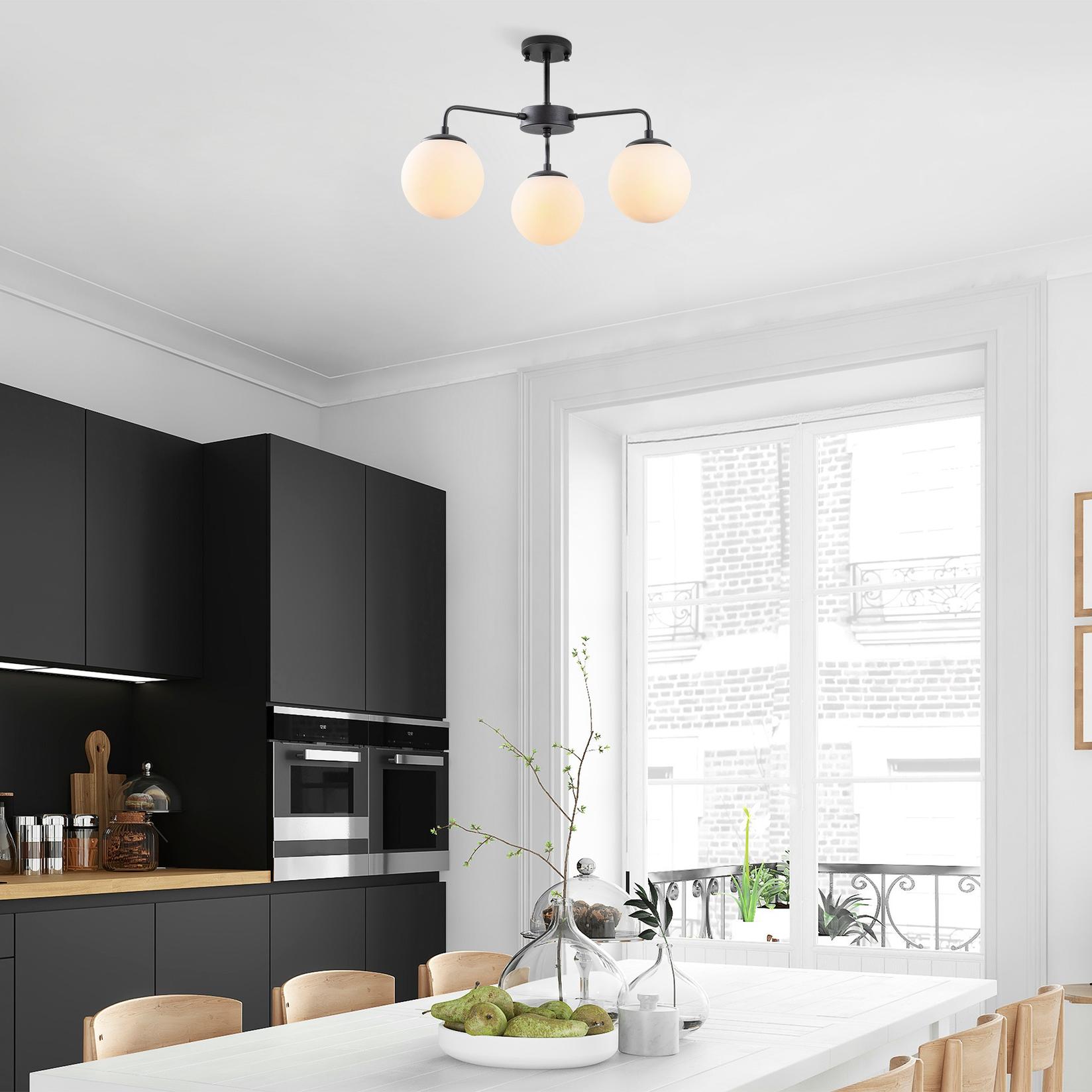 Opviq Luster Viran-11006, 56x56x43 cm, 3xE14, Beli