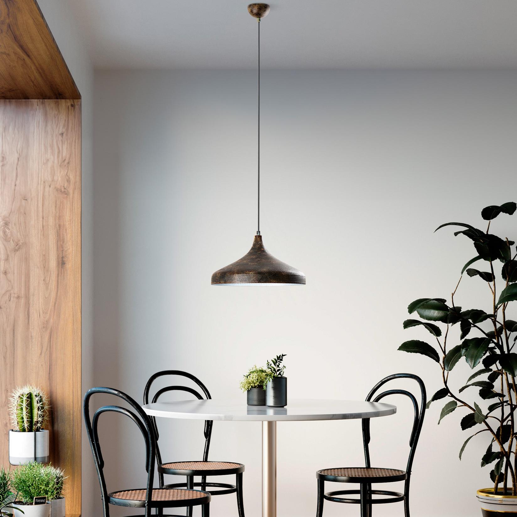 Opviq Luster TATTOO-D-NUS-2641-RETRO, O36 cm, 1xE27, 40W, Tamnosivi