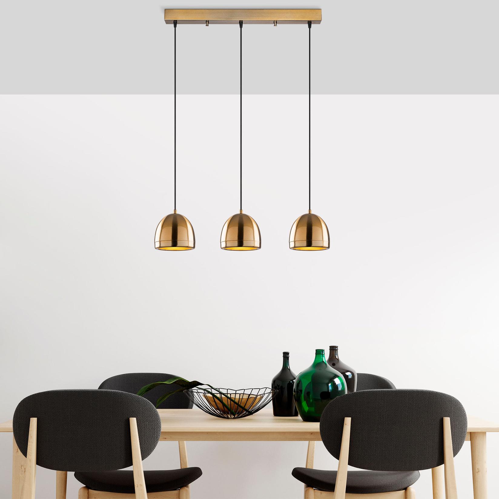 Opviq Luster Mugo-10669, 62x17x110 cm, 3xE27, IP20, Bakarne boje