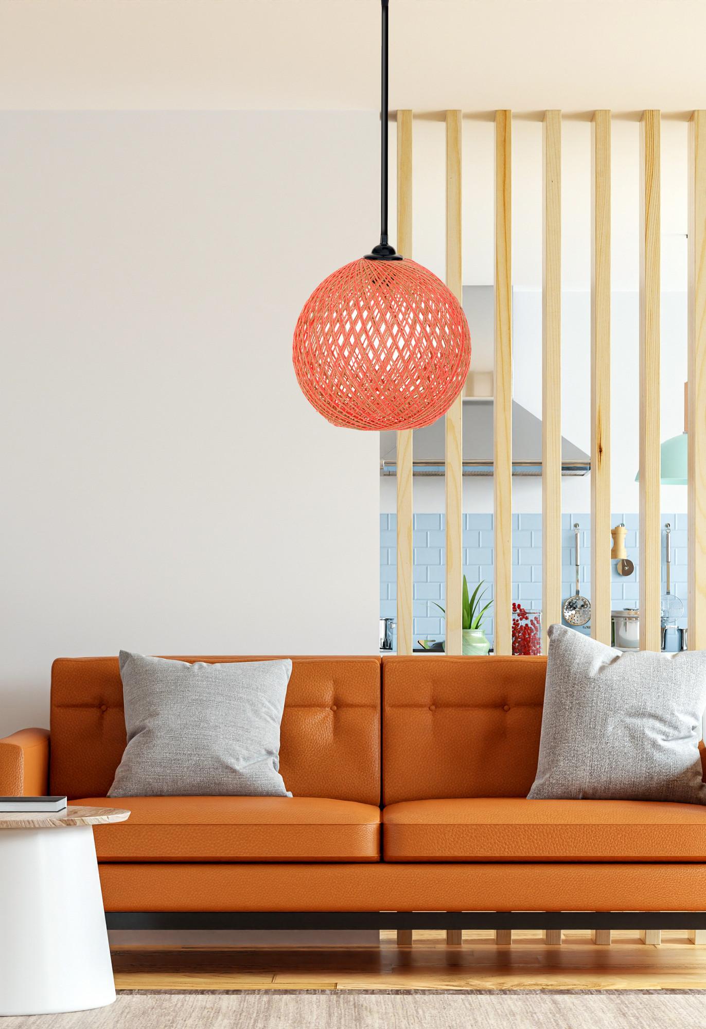 Opviq Luster 190-JN, 22 cm E27, 40W, Narandžasti