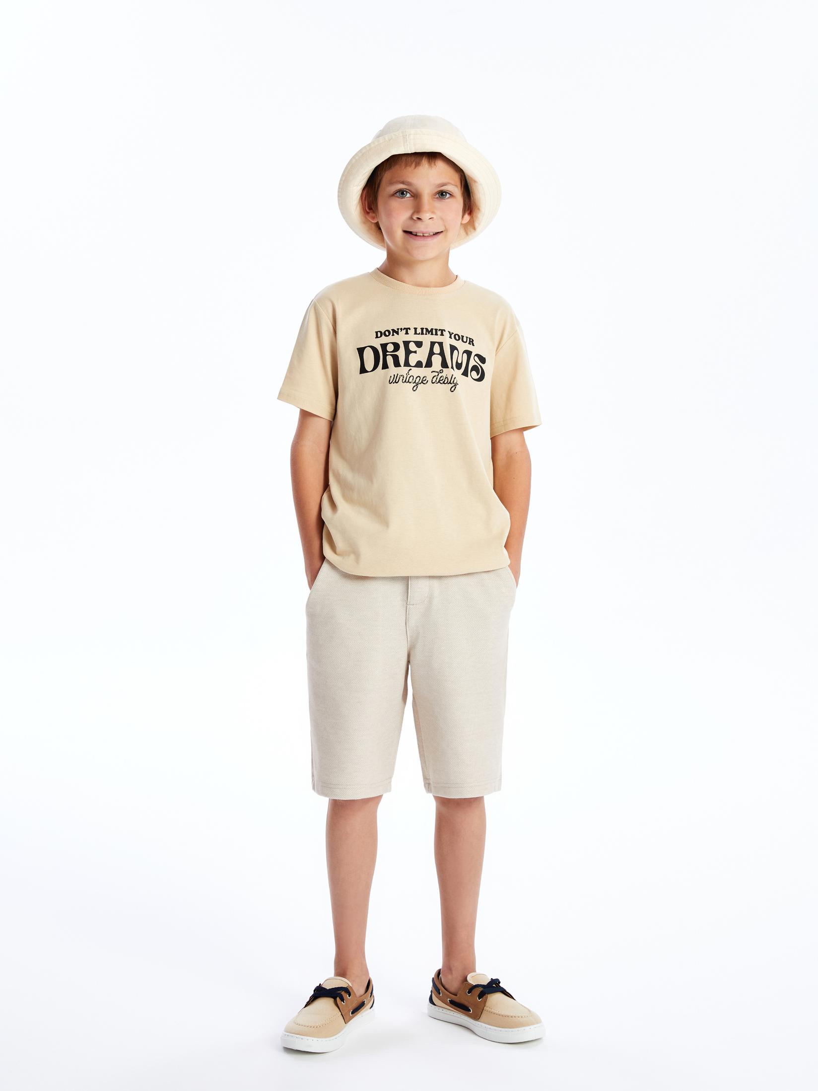 LC Waikiki Šorc za dečake S4DT61Z4-FRC, Krem