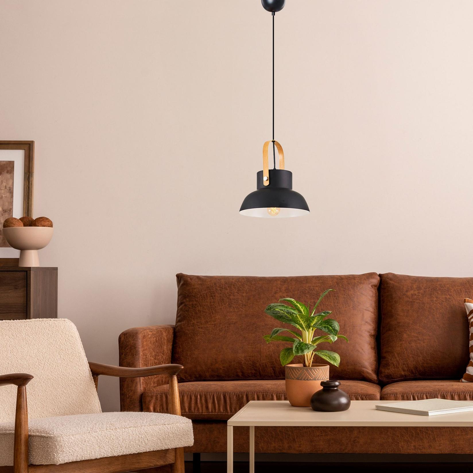 Opviq Luster L1572, 120cm, 24 cm, E27, Crni