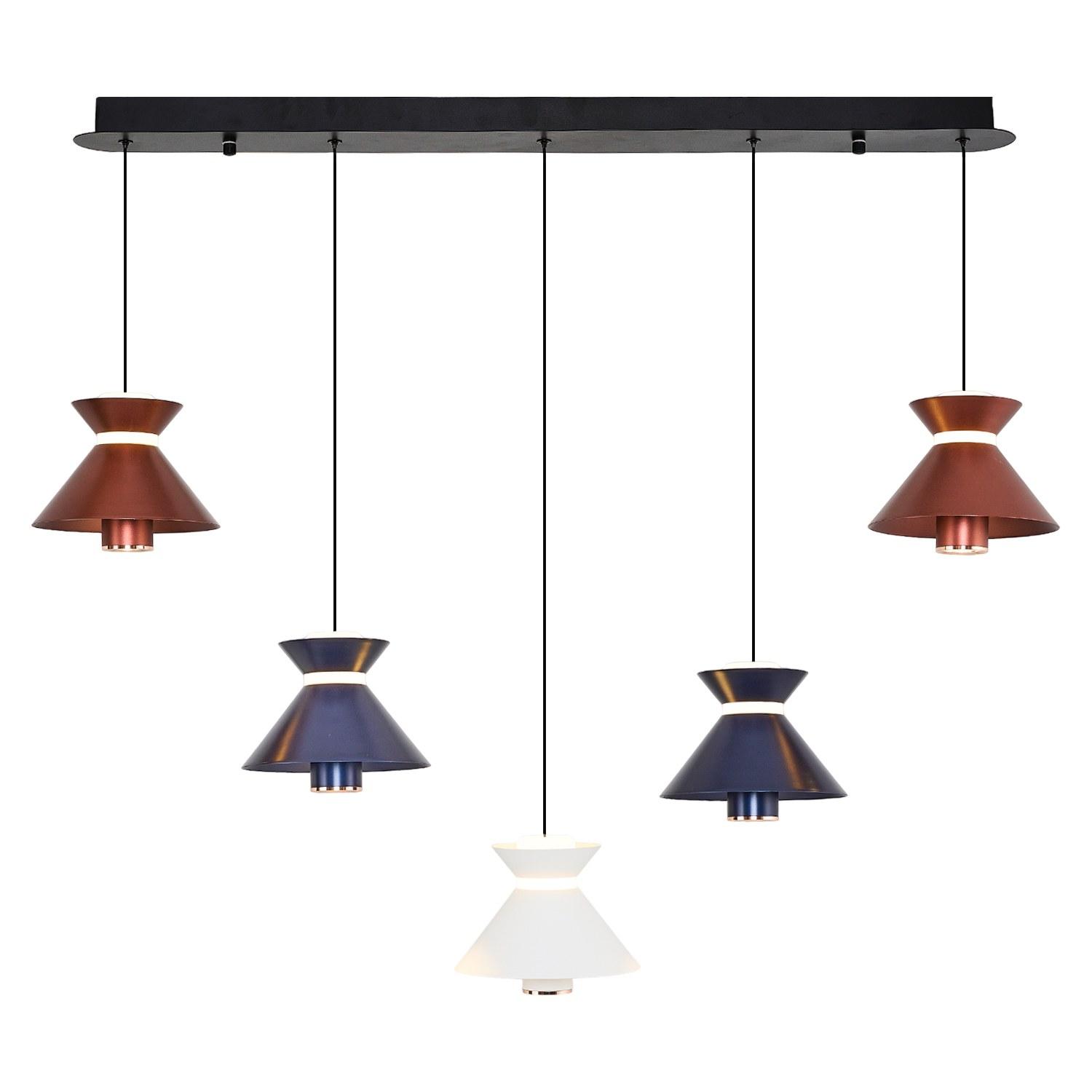 Opviq Luster 2803-5AS-28, 95 cm, 120 cm, 45W, LED