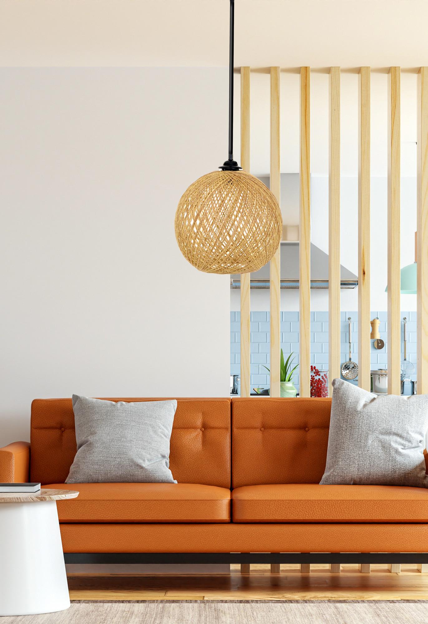 Opviq Luster 190-Jsa, 55cm, E27, 40W, Smeđi