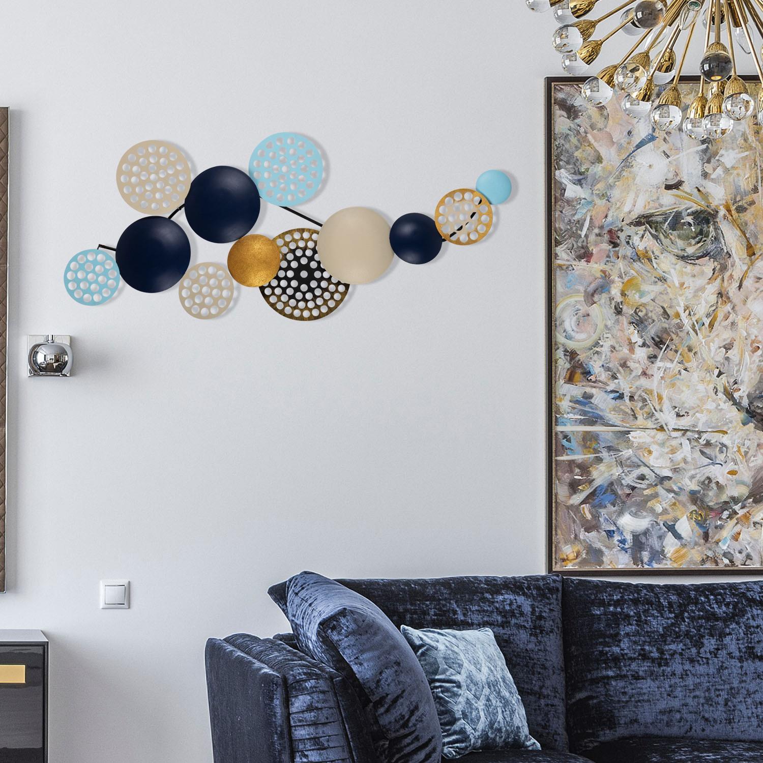 Wallity Zidna dekoracija Bronte, 90x42 cm 0.8 mm, Šarena