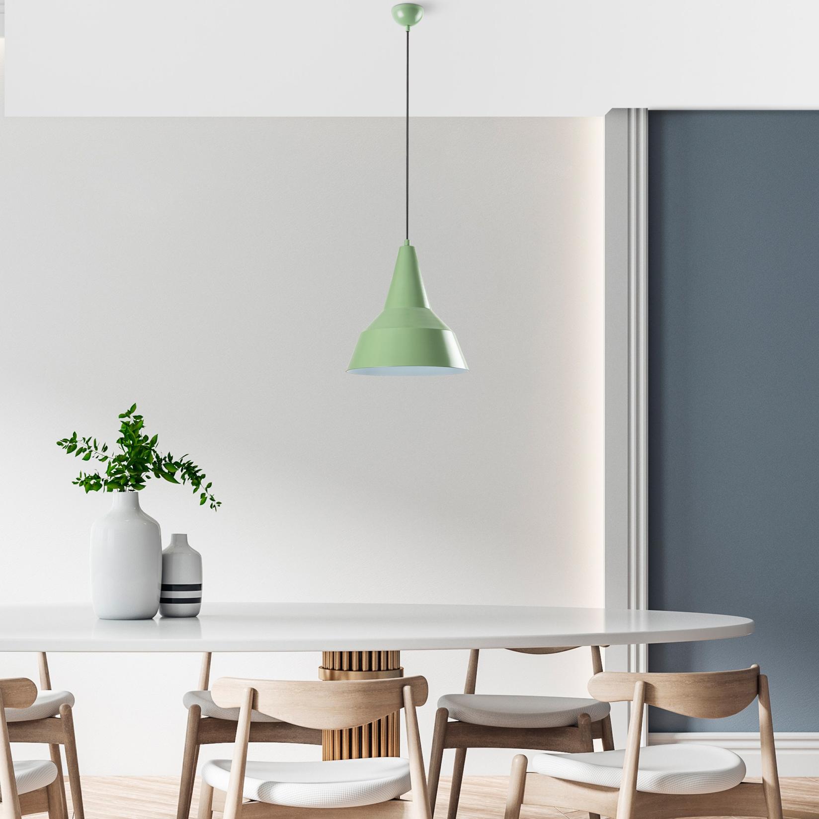 Opviq Luster Saglam 3728, 42-131cm, O30 cm, E27, Zeleni