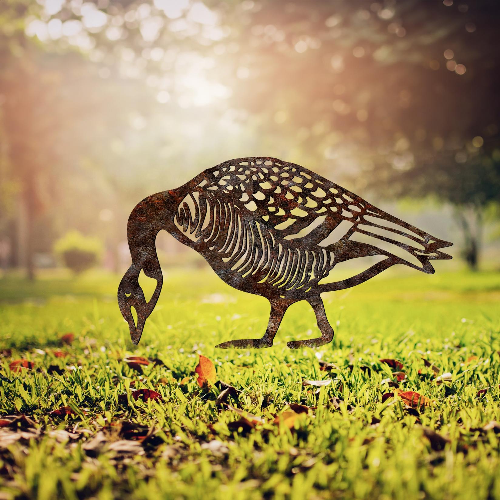 Aberto Design Dekorativna figura Goose -A 02, 44x50 cm, 1.5 mm