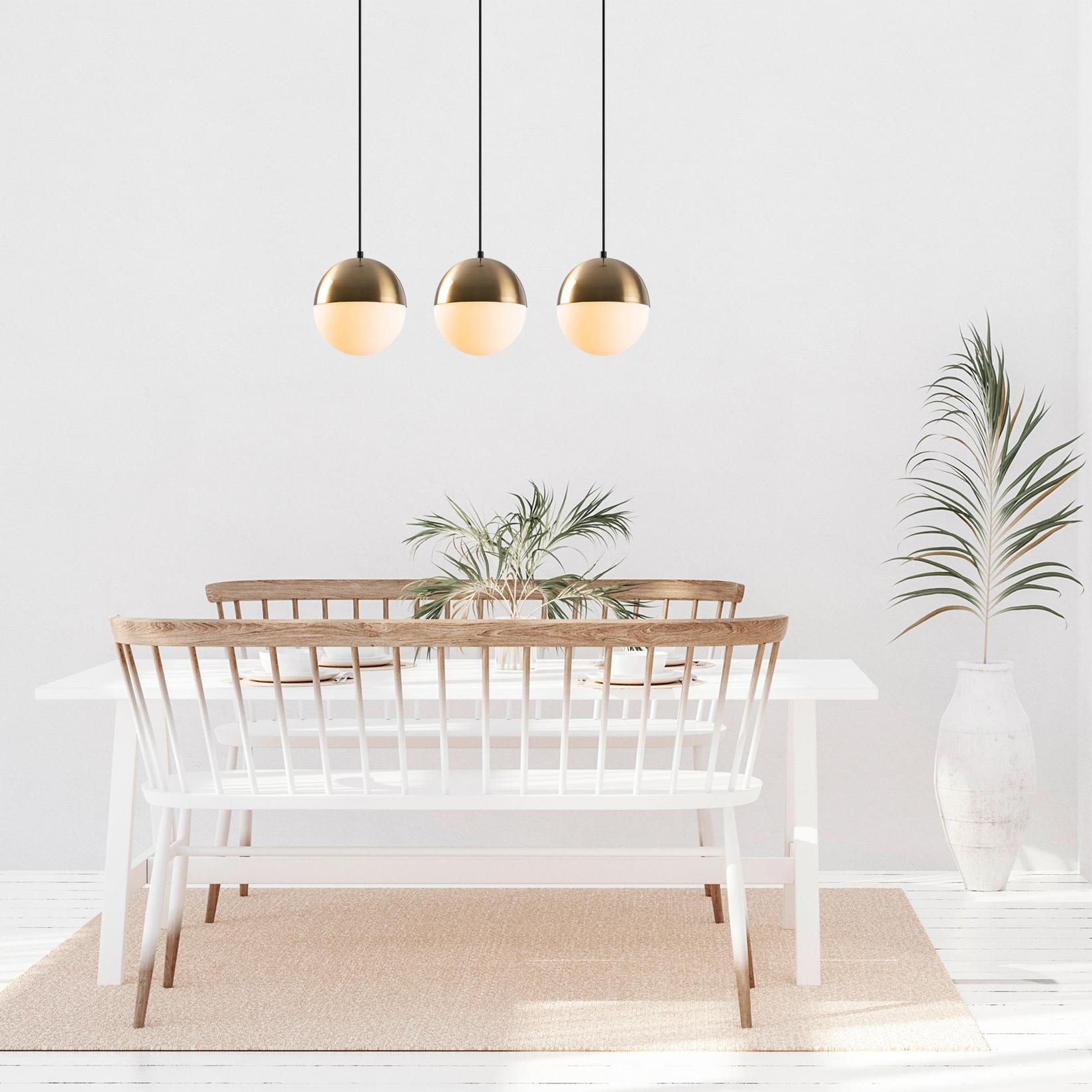 Opviq Luster Bastos-6146, 70x20cm, 3xE27, 40W, Beli