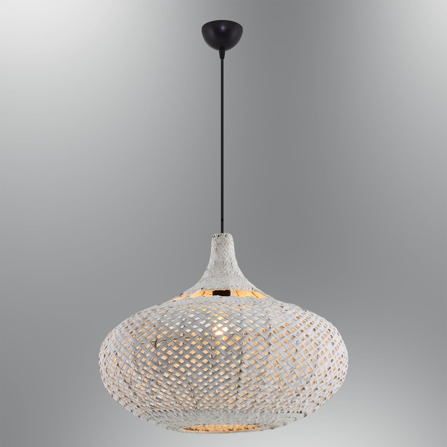 Opviq Luster 4461-16-01, 120cm, 50 cm 24W, E27, Beli