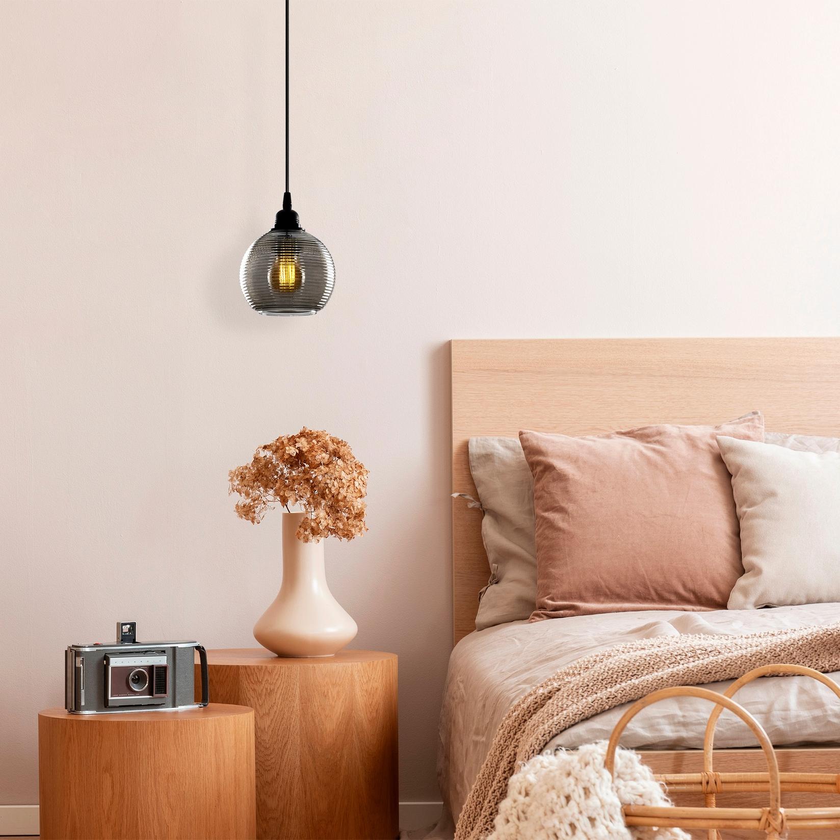 Opviq Luster Smoked-030, 15x15 cm, E27, 40W