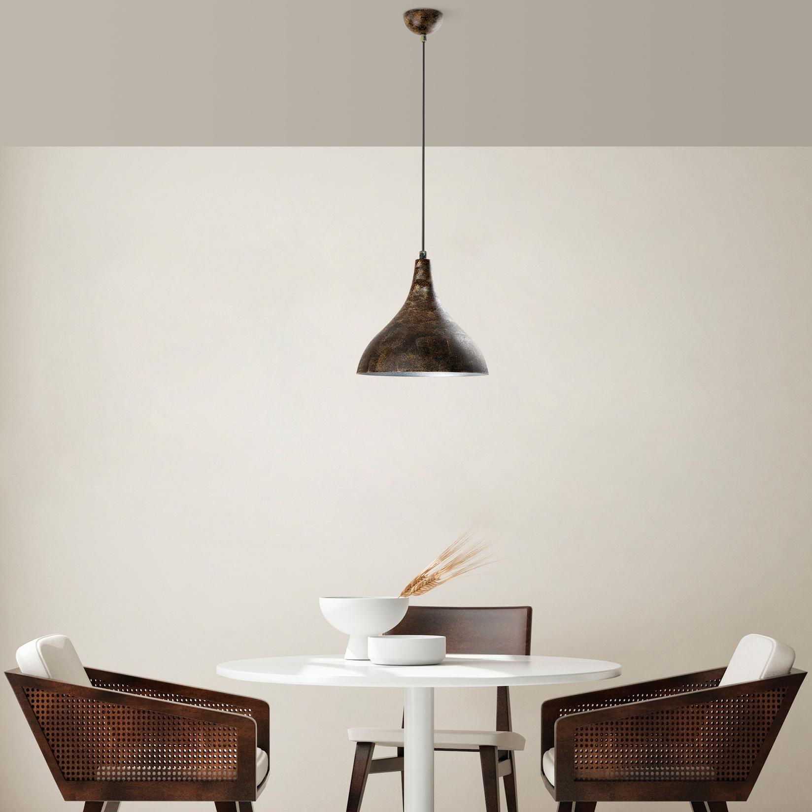 Opviq Luster BITLIS-N-1395-RETRO, 33cm23x16 cm 2xE27, 40W, Tamnosivi