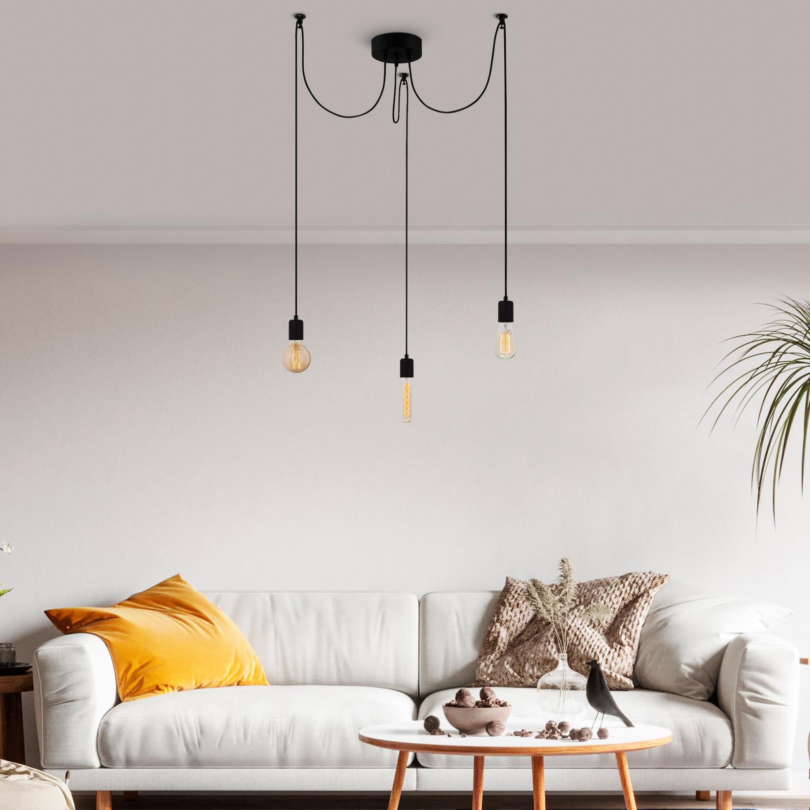 Opviq Luster MR-927, 102cm, 3xE27, 40W, Crni