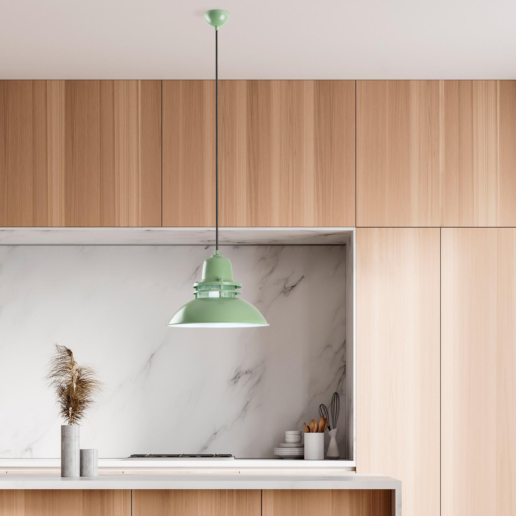 Opviq Luster Tibet, 34-123cm, O34 cm, Zeleni