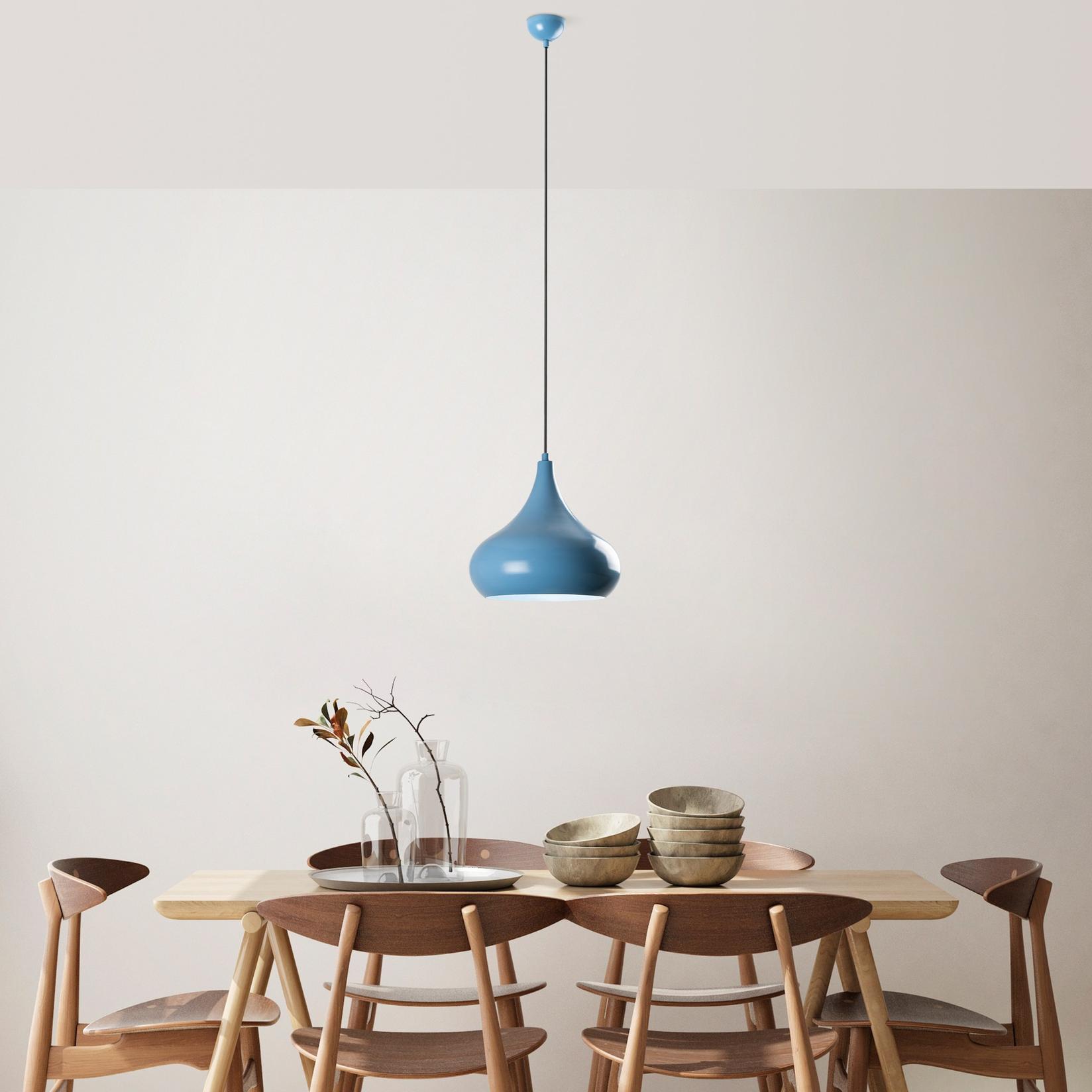 Opviq Luster Saglam 3774, 35-126cm, O30 cm, E27, Plavi