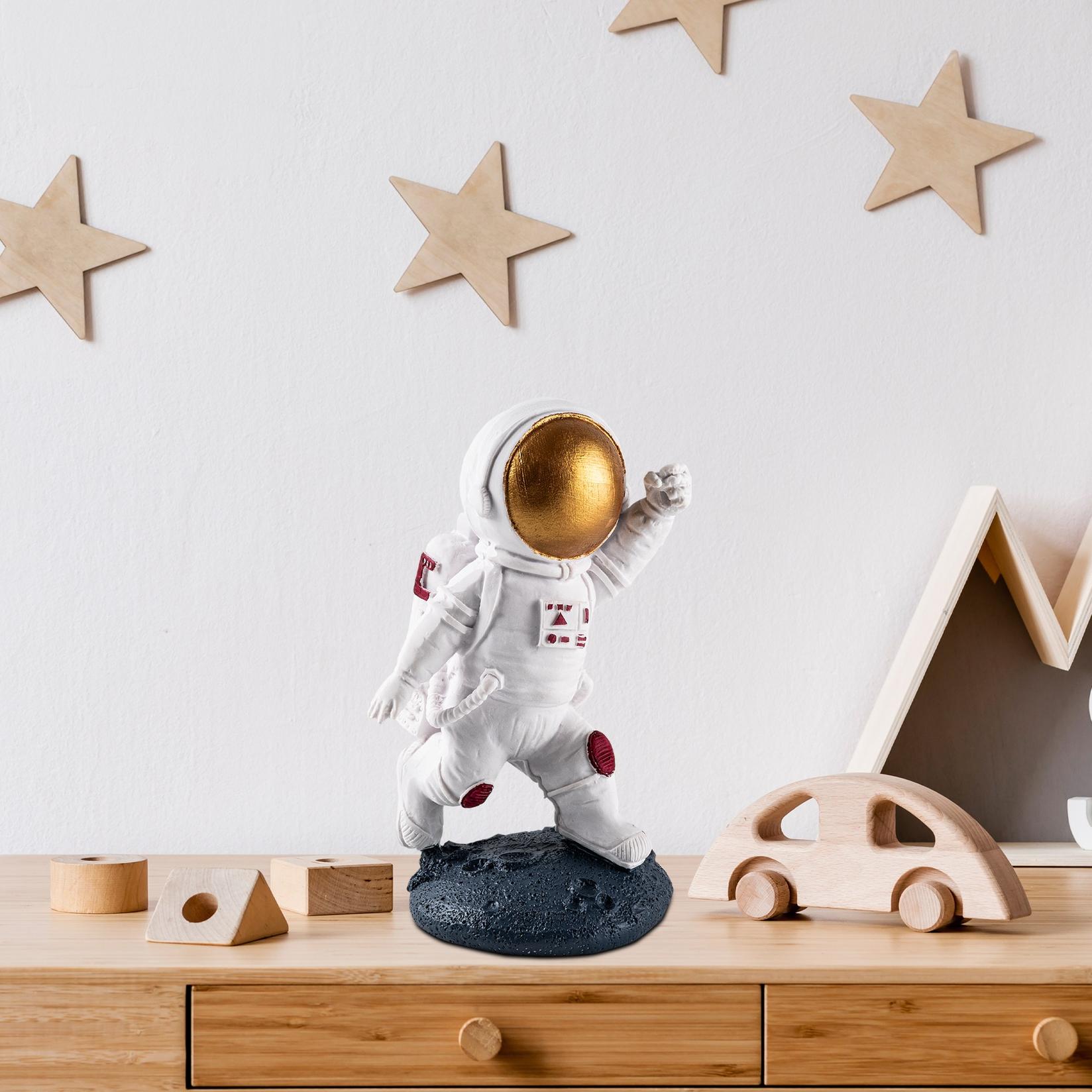 Aberto Design Dekorativna figura Yak-047, 10x10x16 cm, Bela