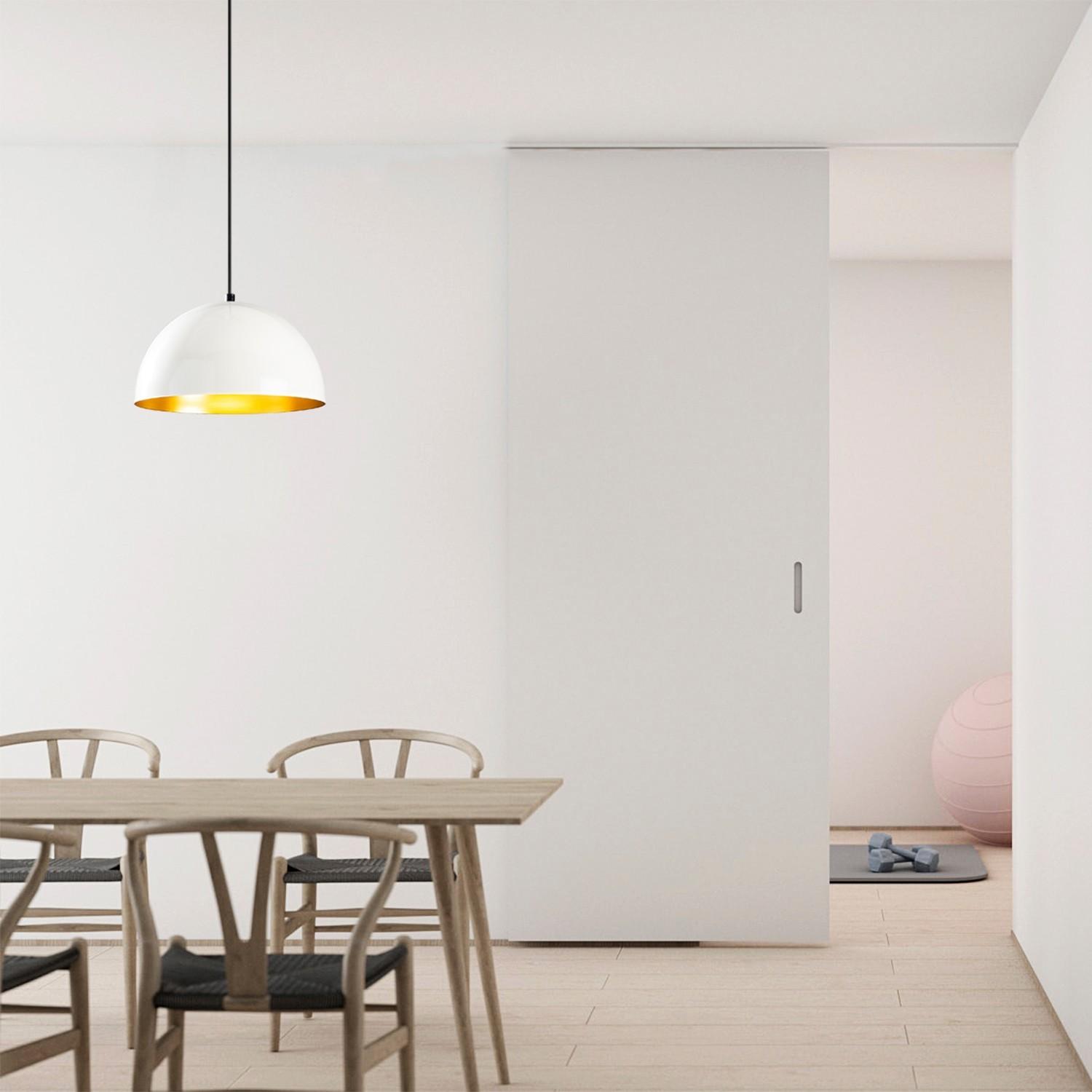 Opviq Luster Berceste-230-S, 111cm, 30x30 cm, E27, 40W, Beli