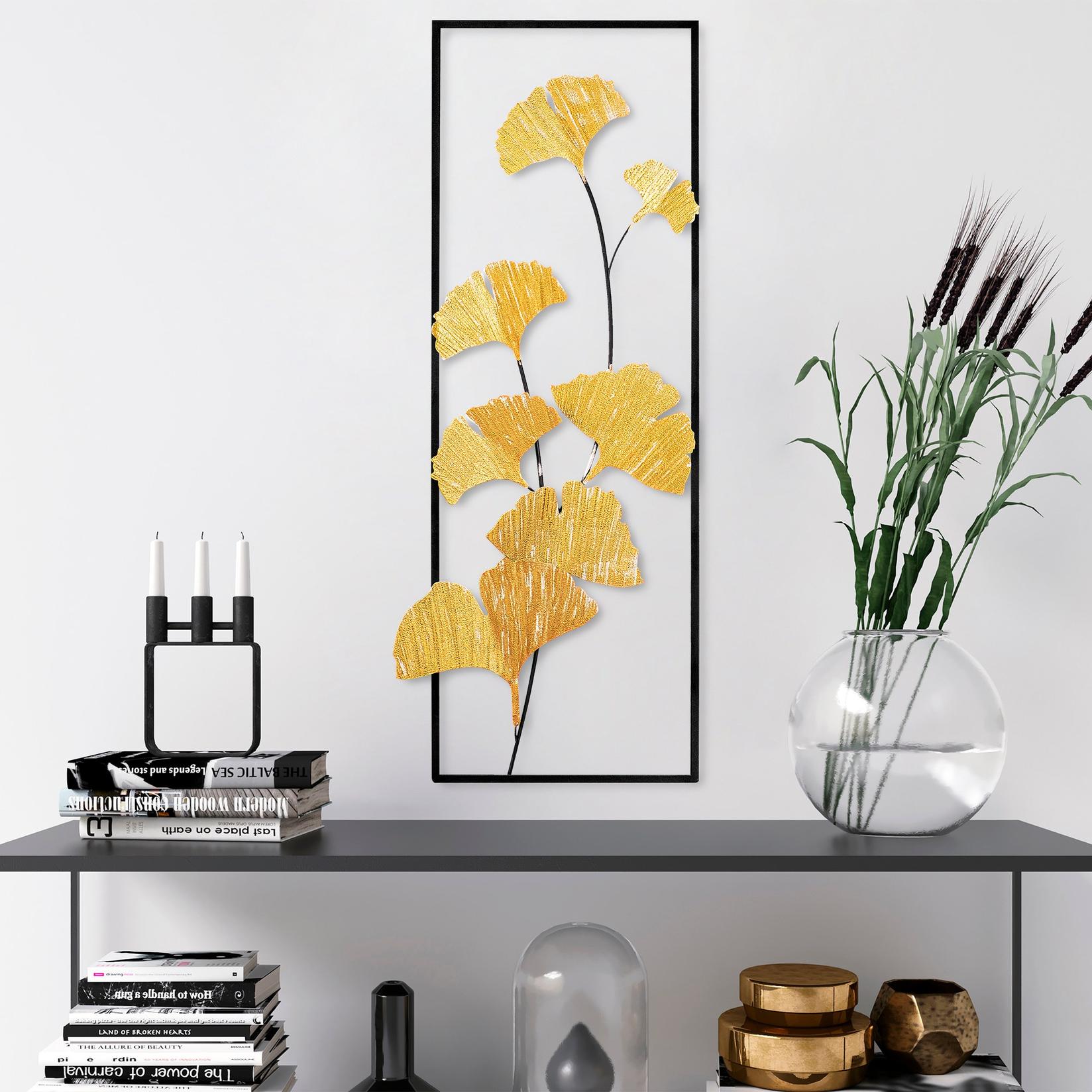 Wallity Zidna dekoracija Raspberry 2, 32x90x4 cm, Bakarne boje