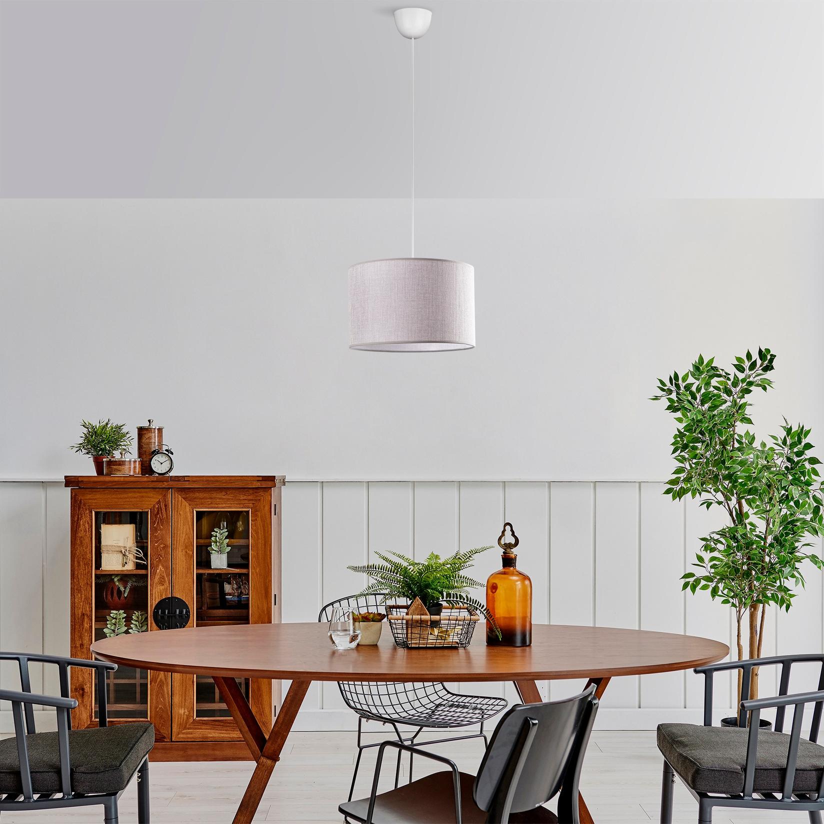 Opviq Luster Pie, 65cm 30x30 cm, Svetlosivi