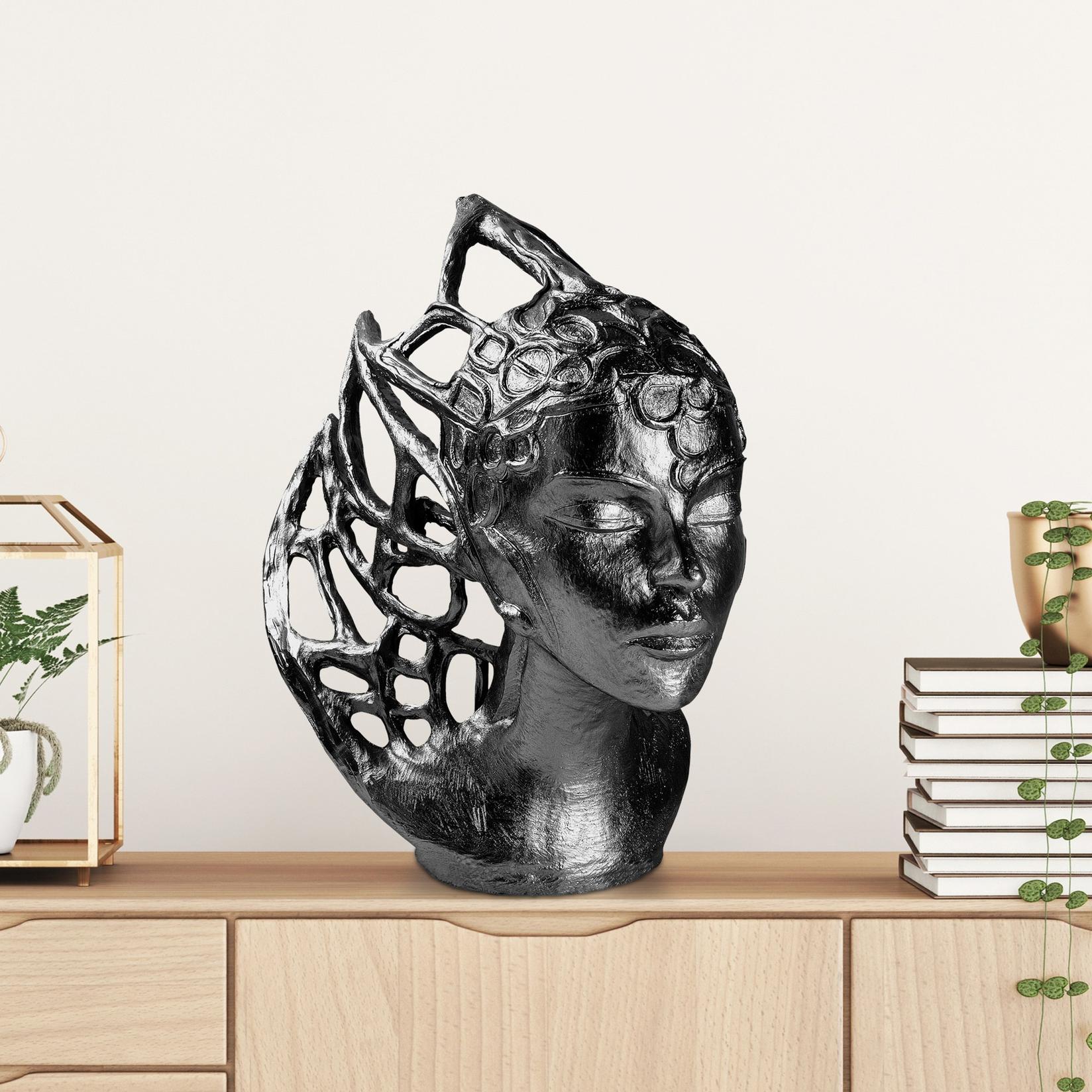 Aberto Design Dekorativna figura Yak-036-B, 24x36x32 cm