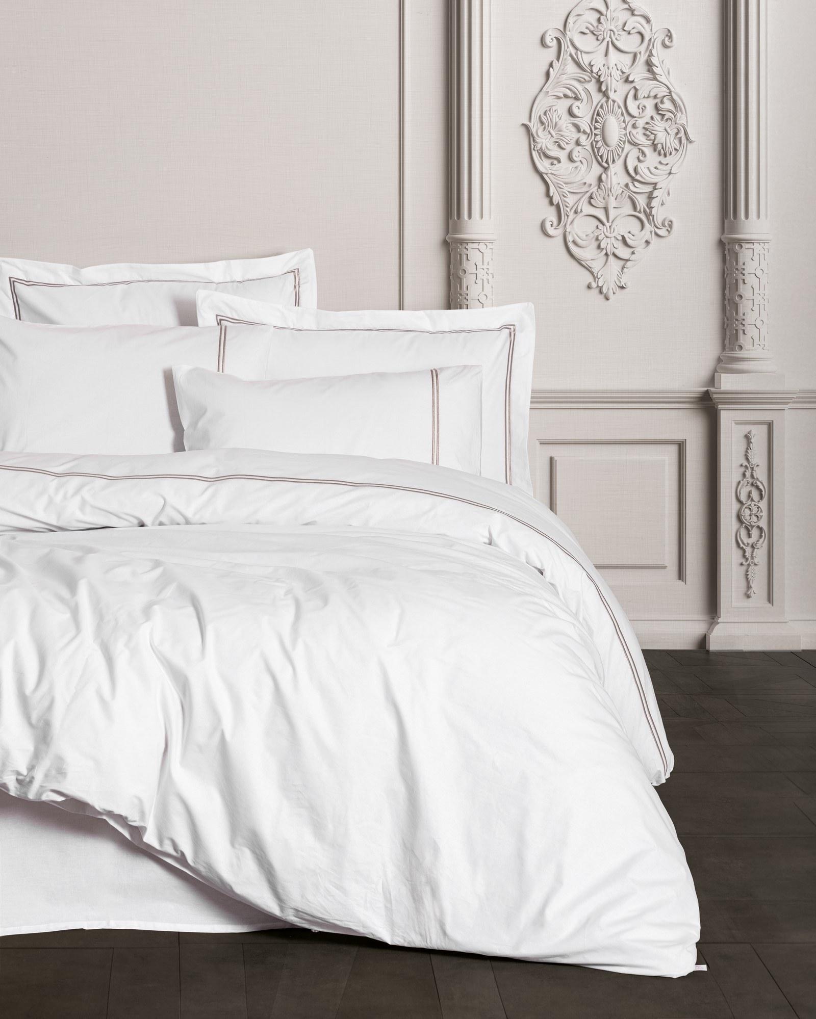 L'essentiel Maison Komplet posteljina Mehves, 200x220 cm, Bela-Siva