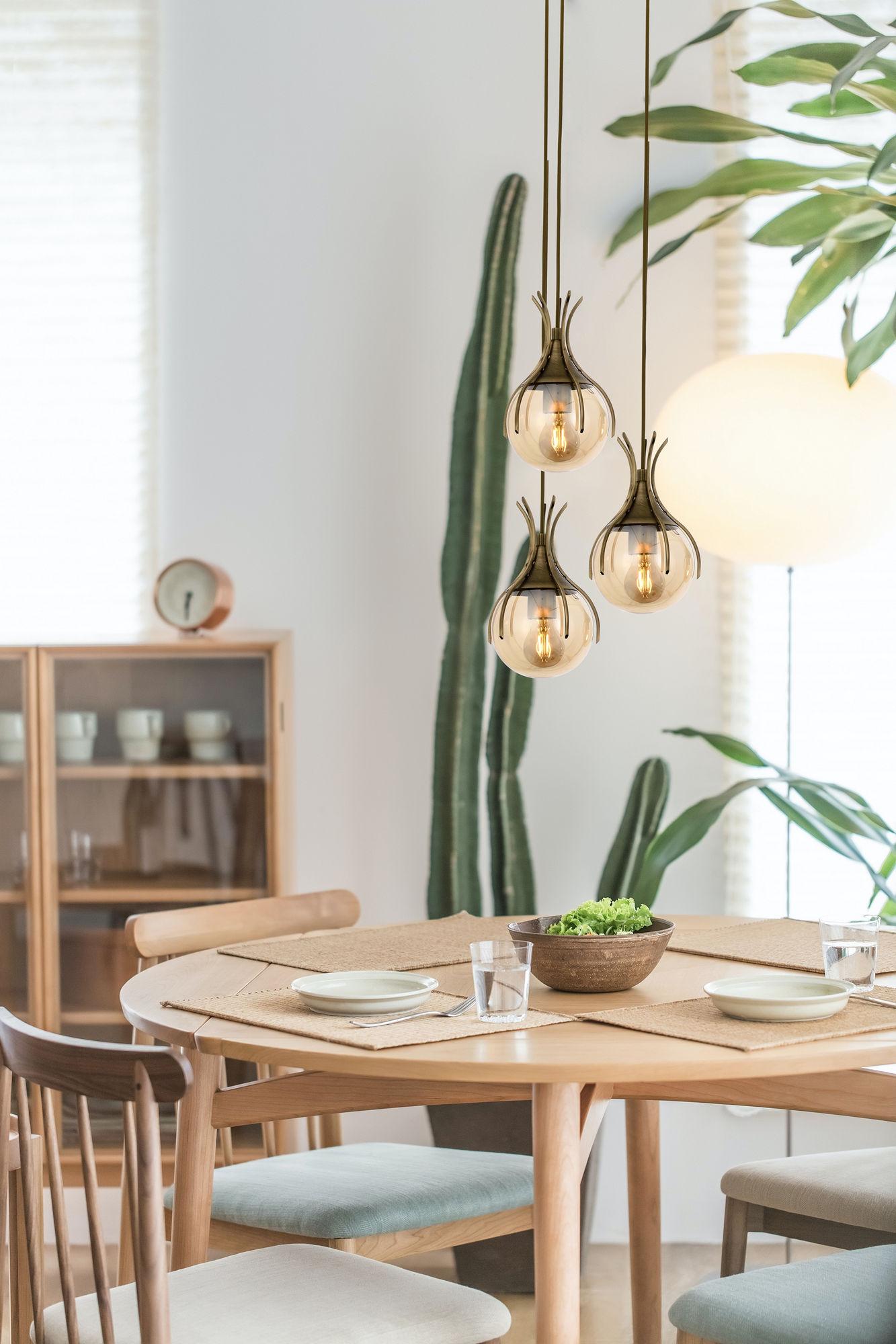 Opviq Luster AV-1766-3ET, 50 cm, 100 cm, 3xE27, IP20