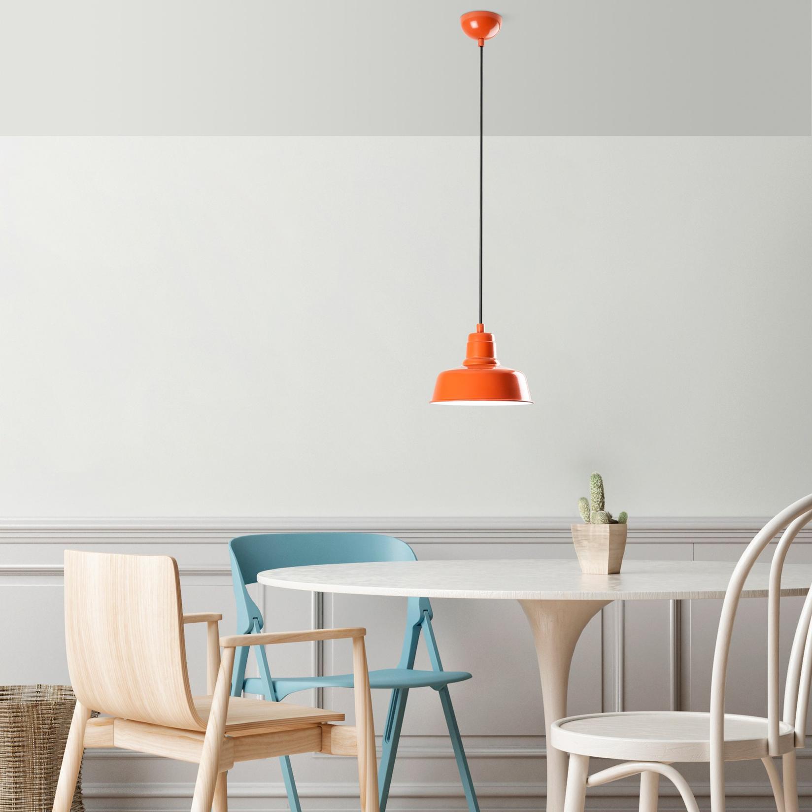 Opviq Luster Memati, 21-108cm, O19 cm, Narandžasti