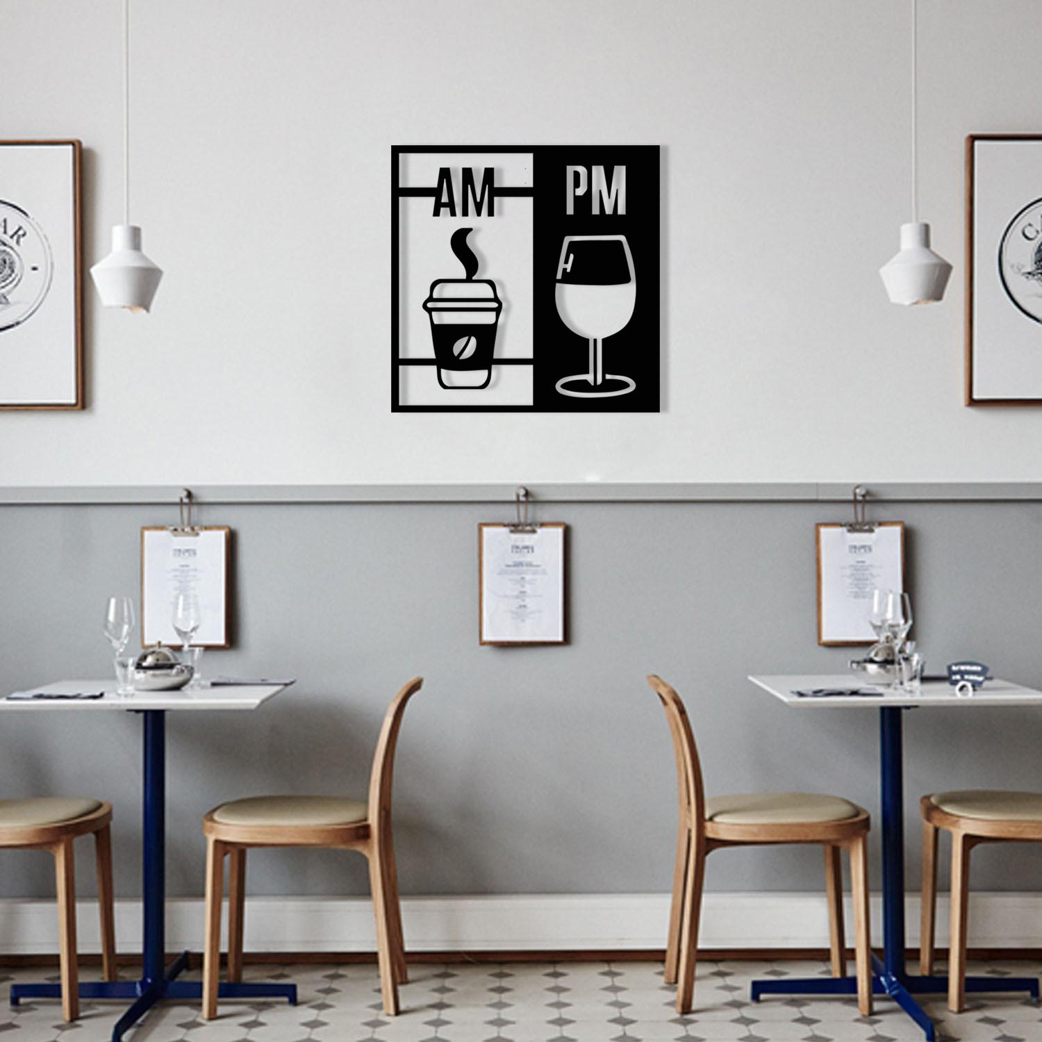 Wallity Zidna dekoracija Selection, 52x52 cm, 1.2mm, Crna