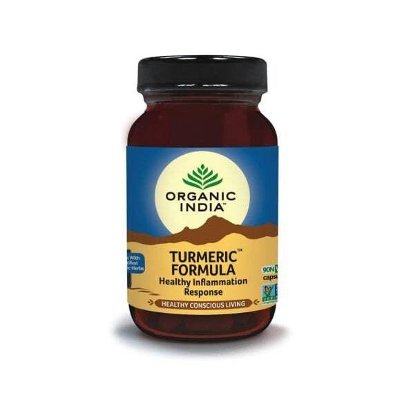 Organic India Organska kurkuma formula, 90 kapsula