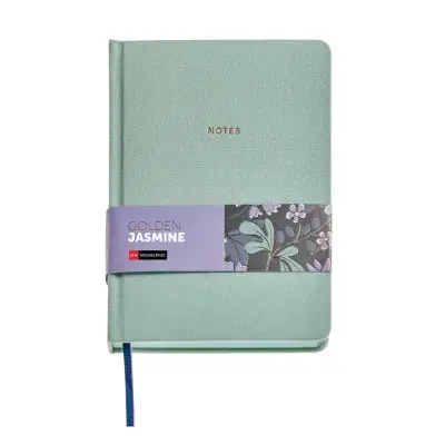Notes Golden - Jazmine, A5, Zeleni