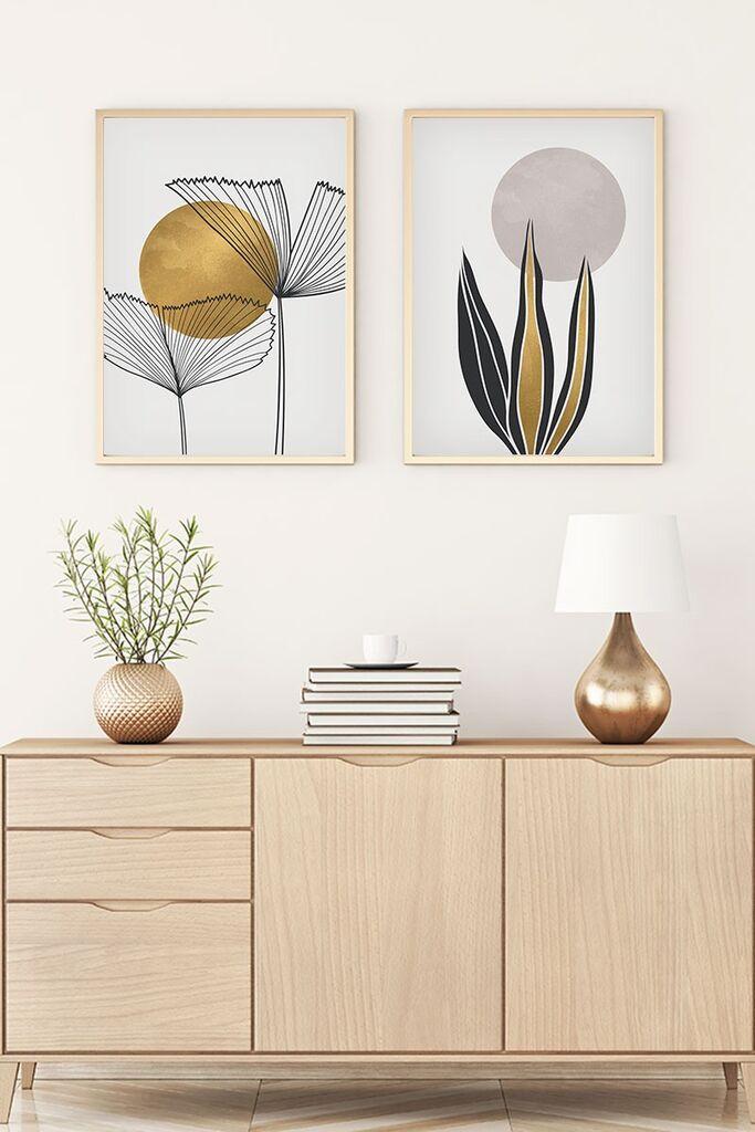 Wallity Uramljena slika Huhu77, 30x40 cm , 2 dela