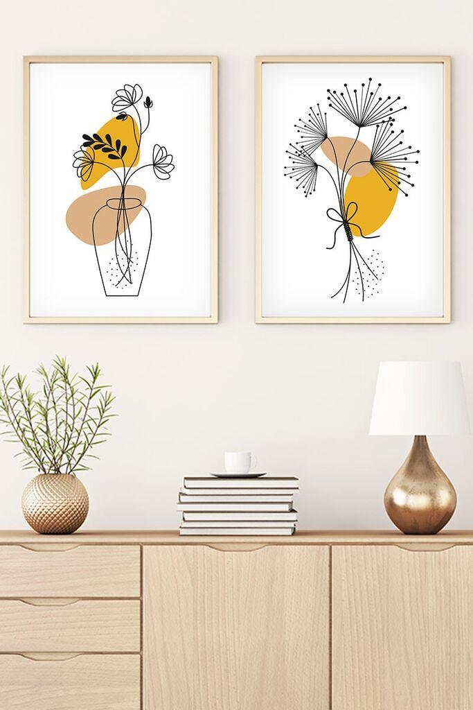 Wallity Uramljena slika Huhu182, 35x50 cm , 2 dela