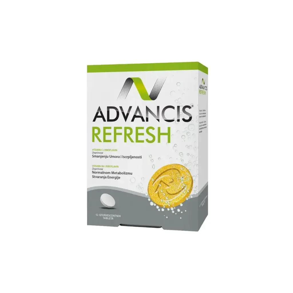 Advancis Šumeće tablete Refresh, 12 komada