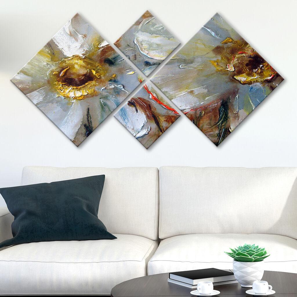 Wallity Slika 4MDF1037163169, 60x115 cm, 4 dela