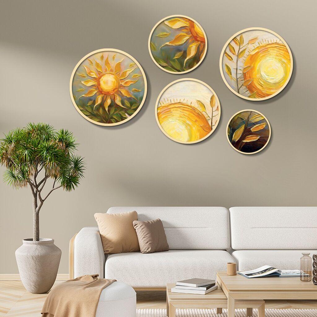 Wallity Uramljena slika Yats-25, 5 delova