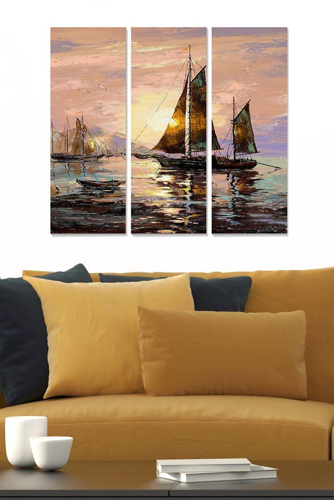 Wallity Slika MDF1063275, 70x50 cm, 3 dela