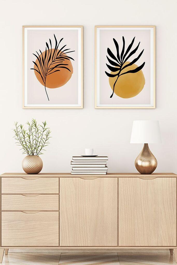 Wallity Uramljena slika Huhu98, 50x70 cm , 2 dela